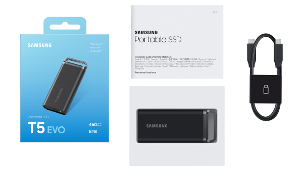 Samsung presenta l’SSD Portatile T5 EVO